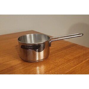 NWT! BARAZZONI 4" x 2.5" Sauce Pan Stainless Steel - Italy